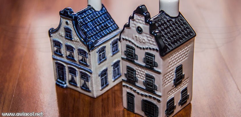 Casas miniatura de KLM