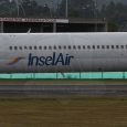 Avión de InselAir en el aeropuerto de Rionegro