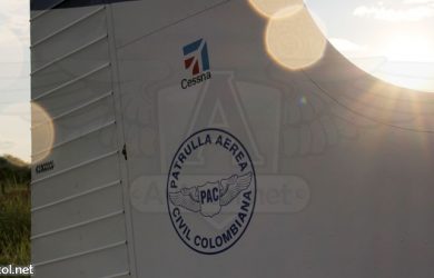 Avión de la Patrulla Aérea Civil Colombiana
