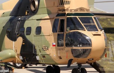 Helicóptero SA330 Puma del Ejército de Chile