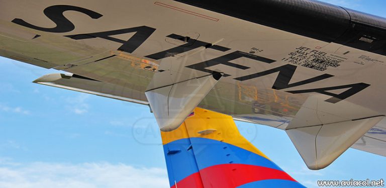 Avión de Satena