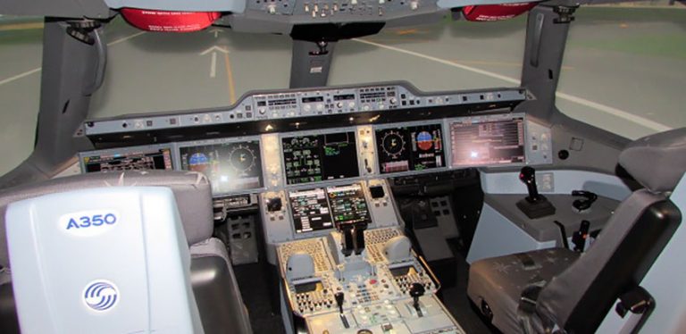 Simulador de Airbus A350