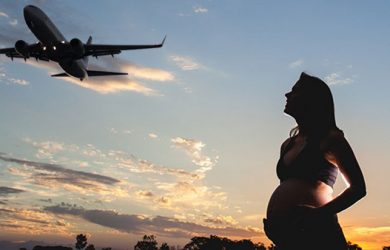 Volar en estado de embarazo