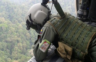 Misión de búsqueda del helicóptero HK-5049