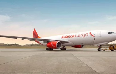 Push-back Airbus A330F de Avianca Cargo