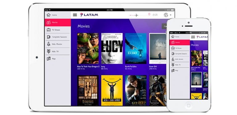 LATAM Entertaiment en Dispositivos Móviles