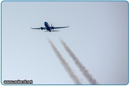 Aeronave en Vuelo - Boeing 737
