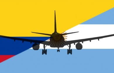 Reunión aeronáutica entre Colombia y Argentina
