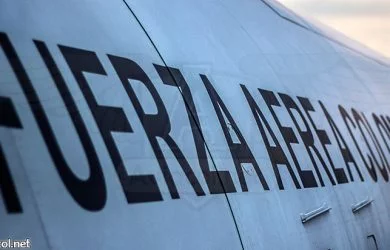 Avión de la Fuerza Aérea Colombiana