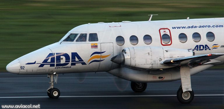 Avión de Aerolínea de Antioquia