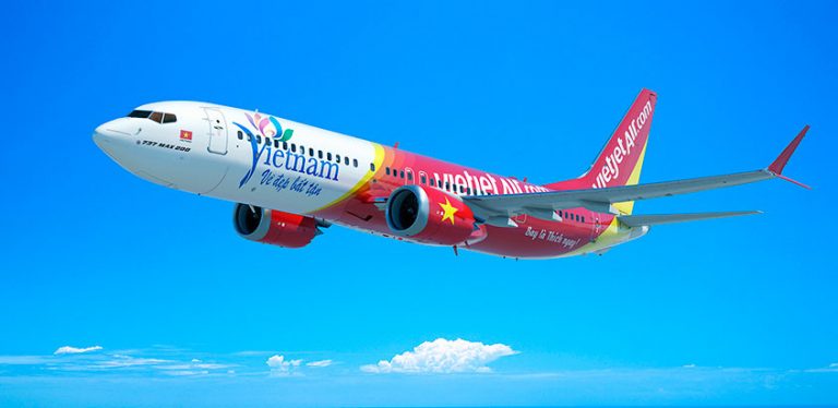 Boeing 737 MAX en colores de Vietjet