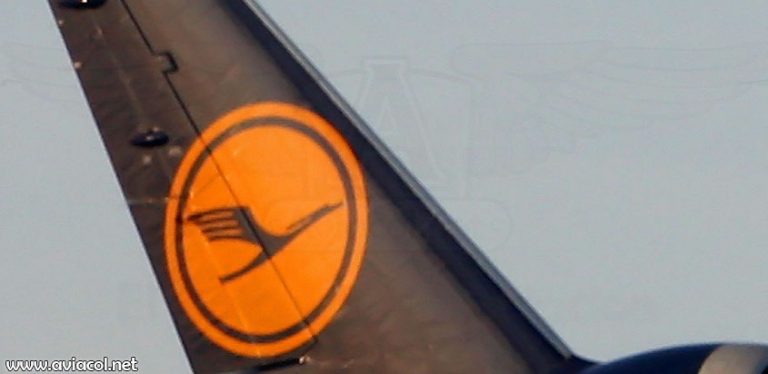 Avión de Lufthansa
