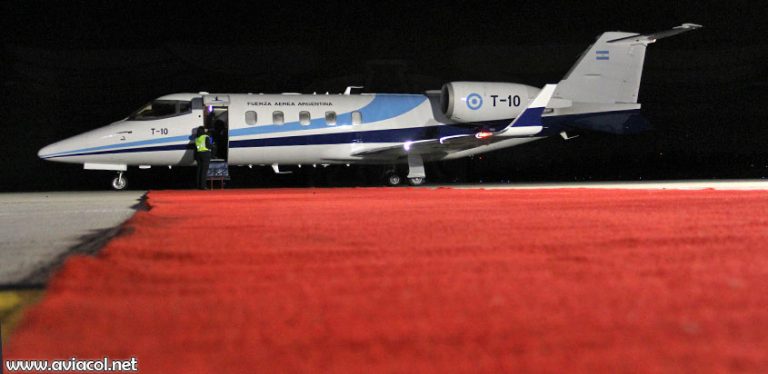 Learjet 60 de la Fuerza Aérea Argentina