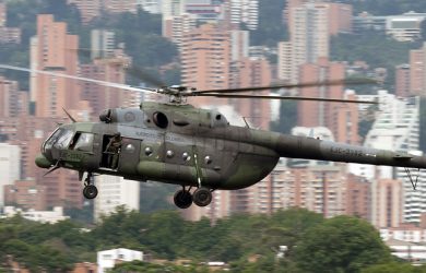 Helicóptero Mi-17 del Ejército de Colombia