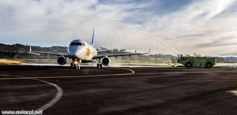 Embraer 170 de Satena en Ipiales