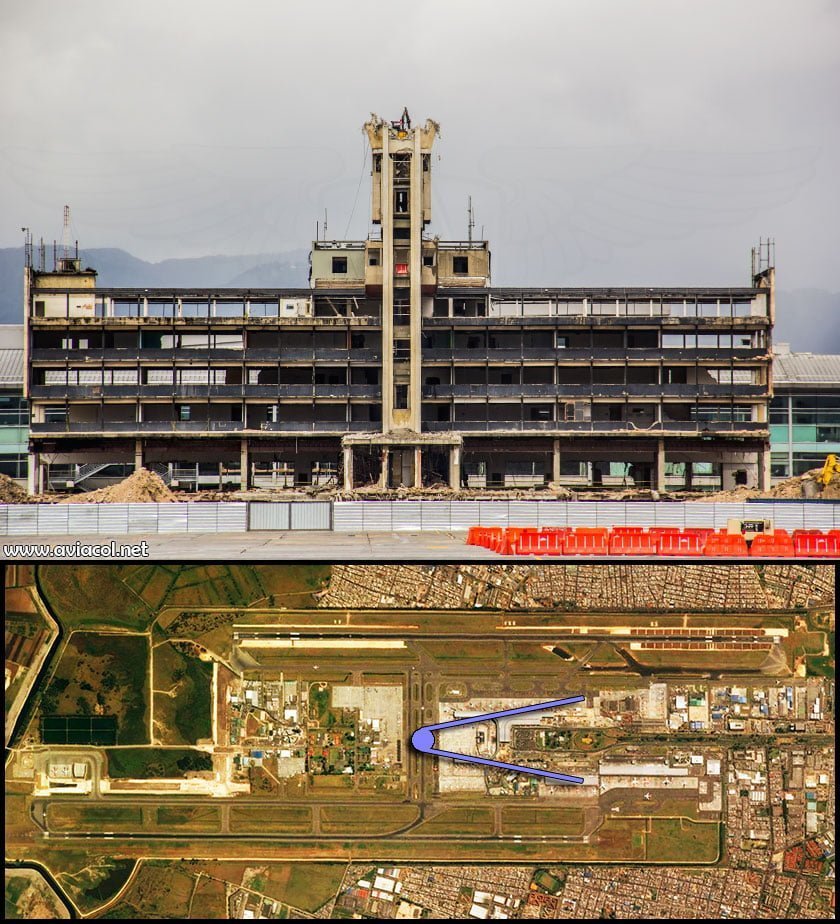 Obras en aeropuerto El Dorado de Bogotá
