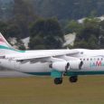 Avro RJ85 de Lamia aterrizando en Rionegro.