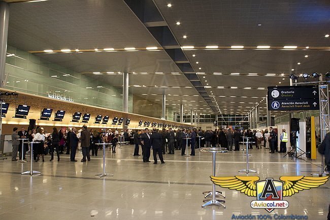 Aeropuerto Internacional Eldorado de Bogotá.
