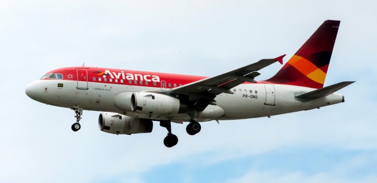 Airbus A318 de Avianca Brasil.