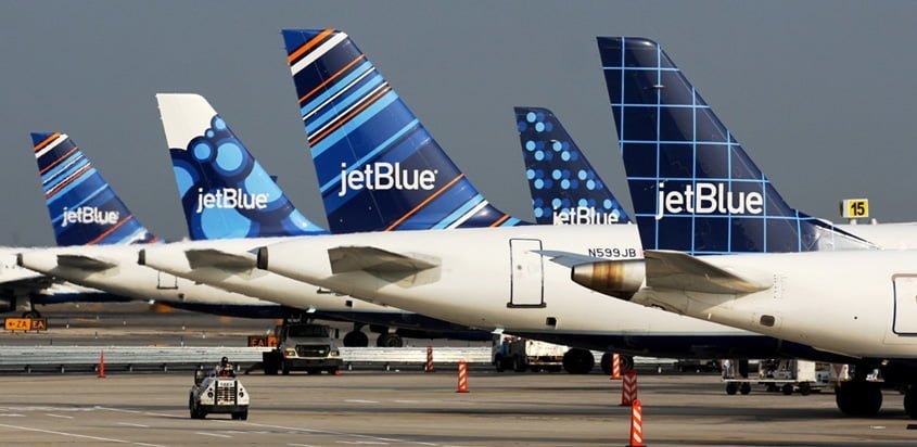 Empenajes (Colas) de JetBlue