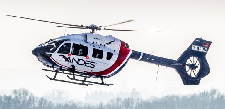 Primer Airbus H145 de Servicios Aéreos de los Andes.