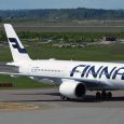 Airbus A350 de Finnair en rodaje.