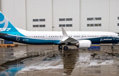 Boeing 737MAX-9 en su Presentación Oficial.