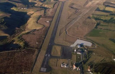 Foto Aérea del Aeropuerto San Luis de Ipiales, Nariño.