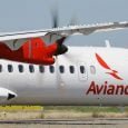 ATR 72 de Avianca en rodaje.