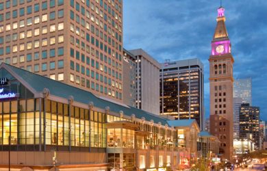 Street Mall en Denver, Colorado.