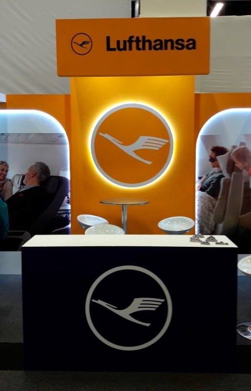 Lufthansa Counter en ANATO 2017.
