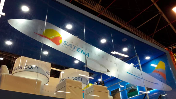 Counter de SATENA en ANATO 2017.