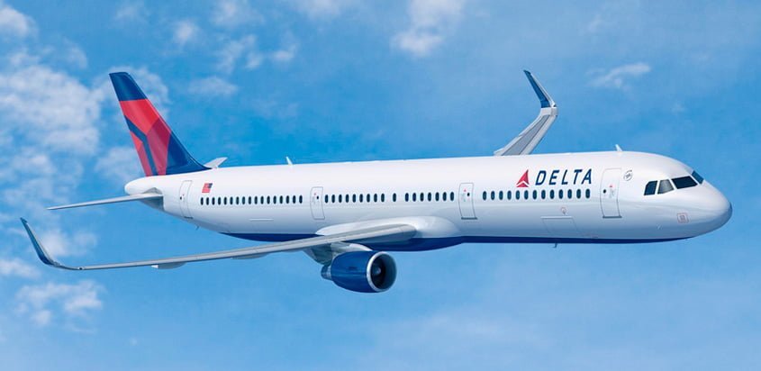 Airbus A321 de Delta Air Lines.