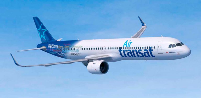 Airbus A321LR de Air Transat