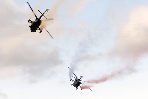 Show de los Black Hawk Arp&iacute;a de la Fuerza A&eacute;rea Colombiana en F-AIR 2017.