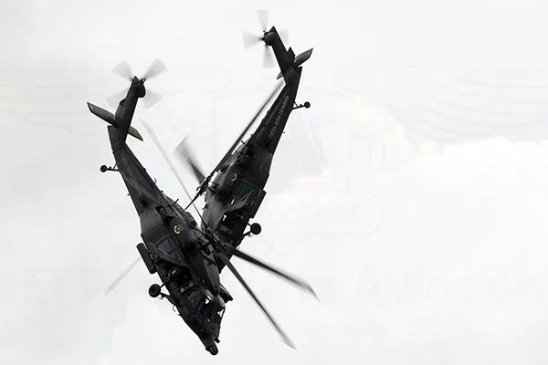 Show de los Black Hawk Arp&iacute;a de la Fuerza A&eacute;rea Colombiana en F-AIR 2017.