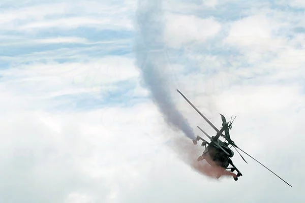 Show de los Black Hawk Arp&iacute;a de la Fuerza A&eacute;rea Colombiana en F-AIR 2017.