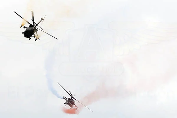 Show de los Black Hawk Arp&iacute;a de la Fuerza A&eacute;rea Colombiana en F-AIR 2017.