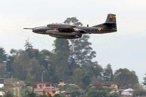 Demostración de capacidades Fuerza Aérea Colombiana en F-AIR 2017.
