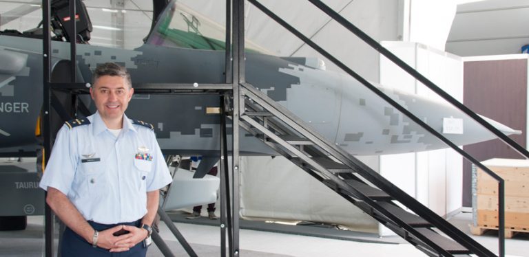 Coronel Édgar Sánchez, Director de F-AIR 2017.