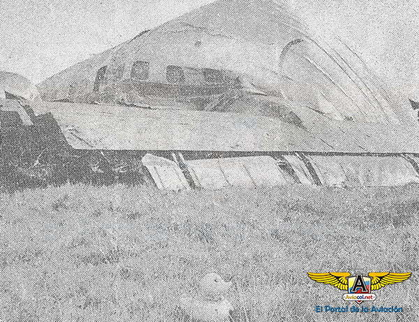 Accidente Lockheed L-1649A de Aerocóndor en Eldorado (Bogotá).