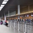 Pasajeros en el Aeropuerto Internacional Eldorado de Bogotá.