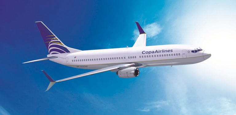Boeing 737-800 de Copa Airlines.