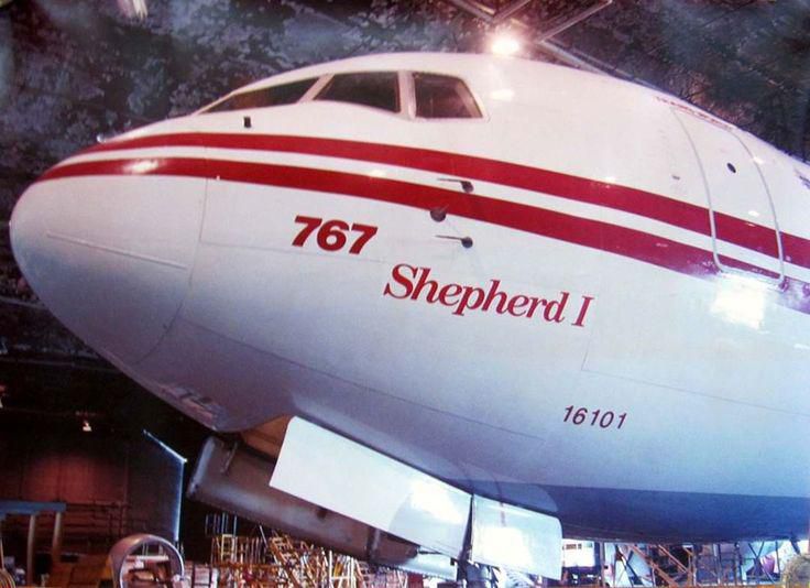 Boeing 767 “Shepherd One” de TWA en 1995.