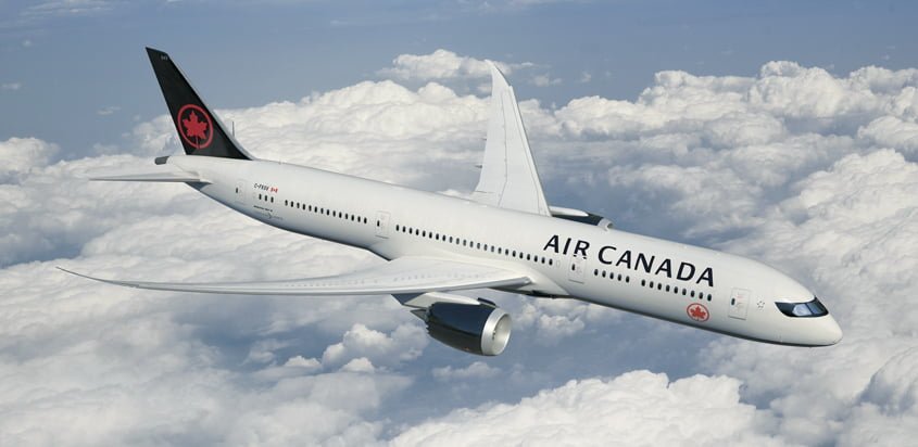 Boeing 787 de Air Canada.