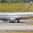 Embraer E190 de Copa Airlines como el que vuela a Bucaramanga desde Panamá.