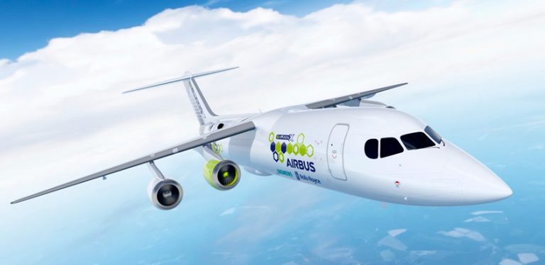 Prototipo híbrido de Airbus, Rolls Royce y Siemens.
