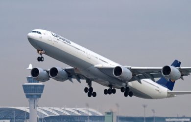 Airbus A340-600 de Lufthansa.
