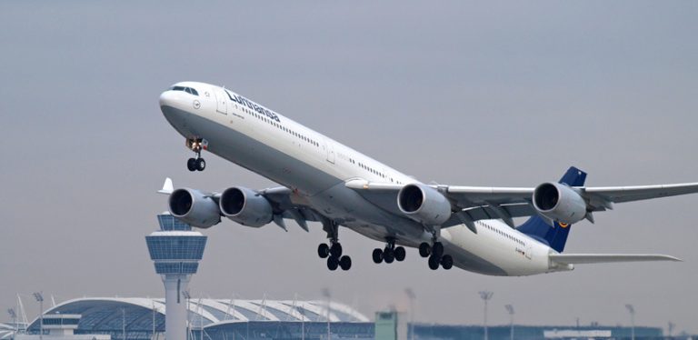 Airbus A340-600 de Lufthansa.