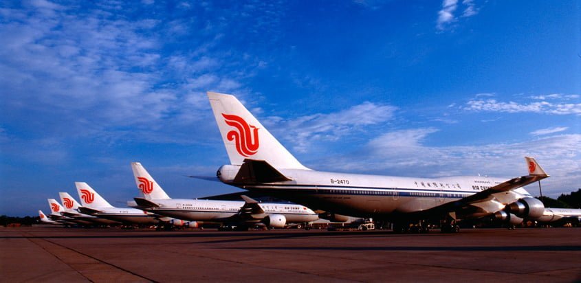 Flota de Air China.